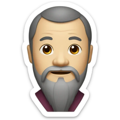 cute confucius sticker