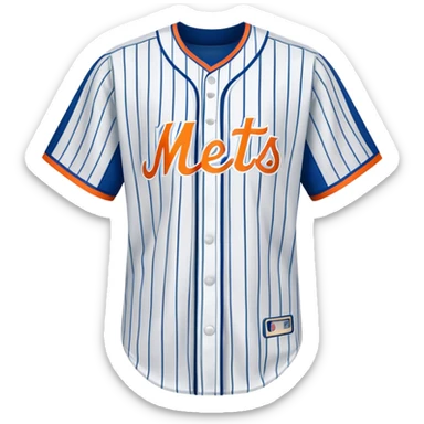 New York Mets jersey  sticker