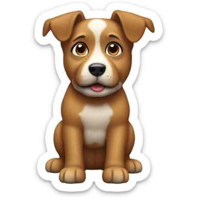 Perro ladrando  sticker