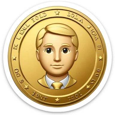 dollar emoji sticker