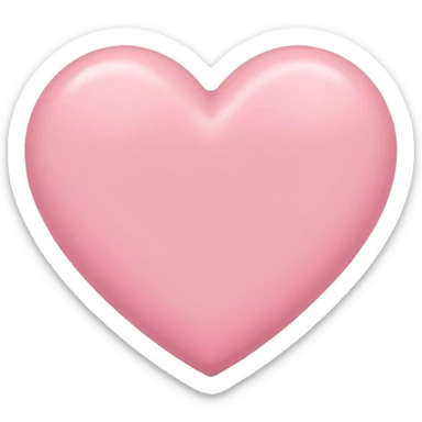 pink heart pastel sticker
