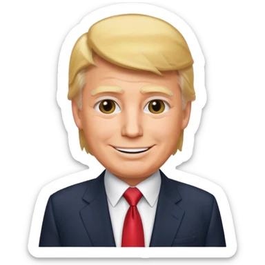 Donald Trump president sticker