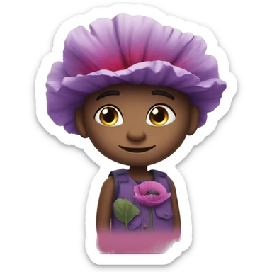 Poppy from trolls sticker
