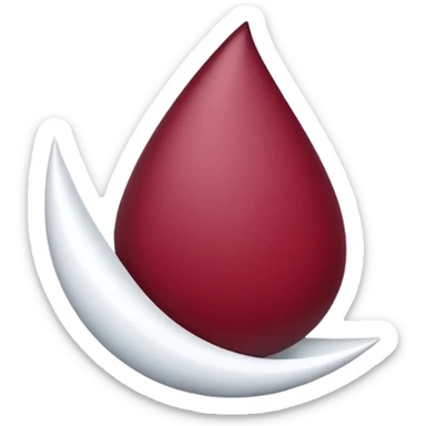  claret point without face on the white sticker