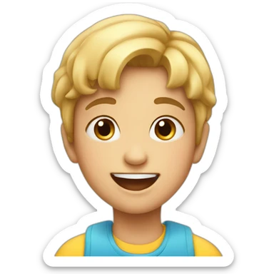 happy child birthday sticker