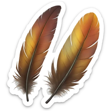 Feathers  sticker