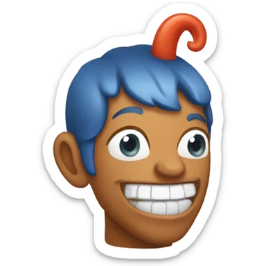 Camarão com cha sticker