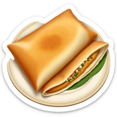 dosa south indian dish sticker