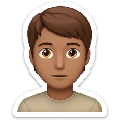 🤵 i ovaj braon kosu sticker