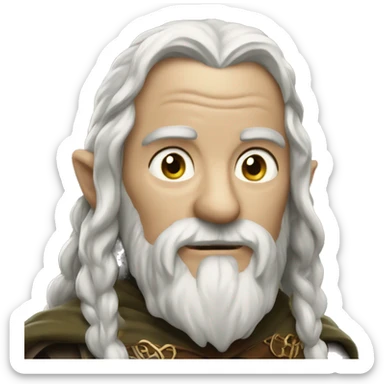 Lord of the rings sticker