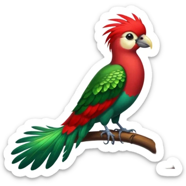 Quetzal Bird sticker