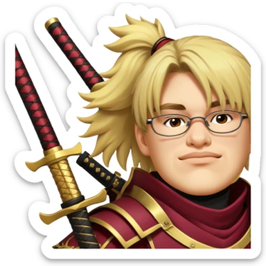 Samurai Leader sticker