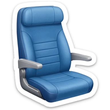 plane seat sticker