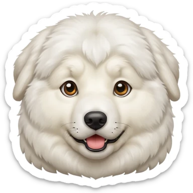 Great Pyrenees Emoji sticker