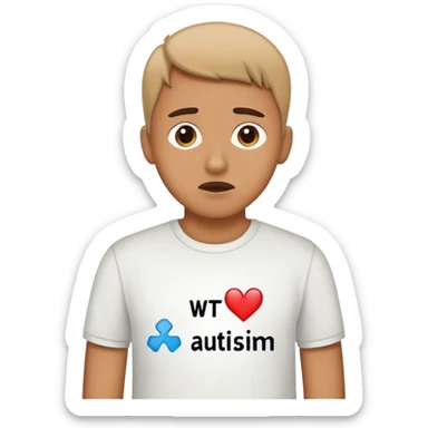 wtf I don’t have Autusm  sticker