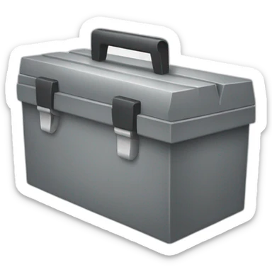 gray toolbox sticker