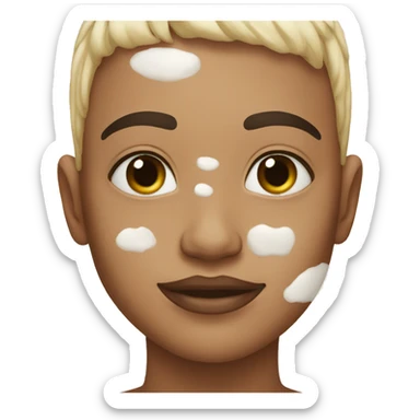 Vitiligo sticker