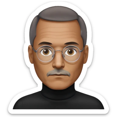 Steve jobs designer  sticker