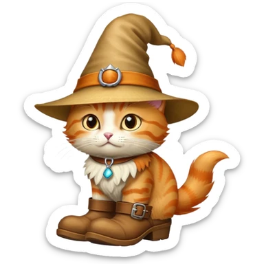 Puss in boots sticker