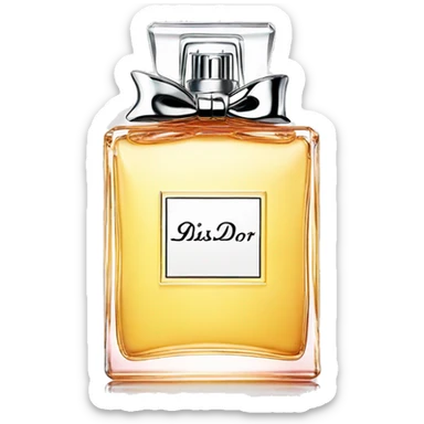 Miss dior perfume sticker
