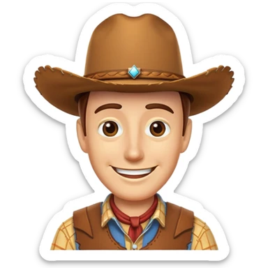 Woody from Toy Story sticker