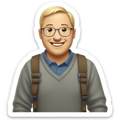 Uncle with down syndrome  sticker