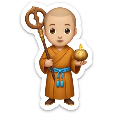 Staff of Monk sticker