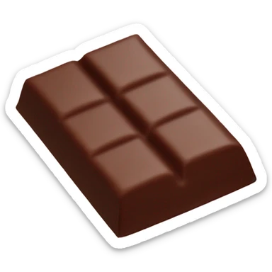 chocolate bar sticker