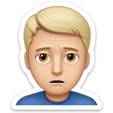 Male hiding behind blinds cuck sticker