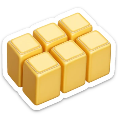 Flavored Butter Blocks sticker