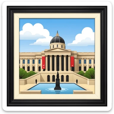 National Gallery, London sticker