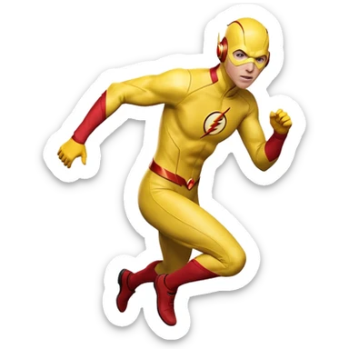 reverse flash sticker