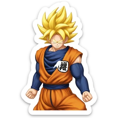 Goku ssj sticker