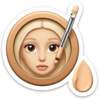 make up concealer sticker