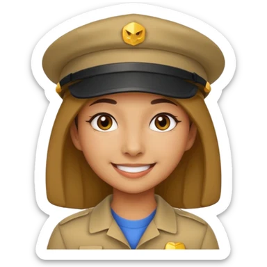 CPA girl emoji sticker