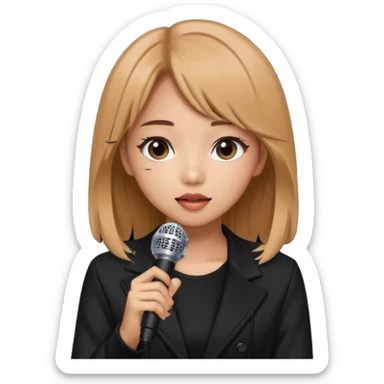 guerreras kpop que diga "Mía" sticker