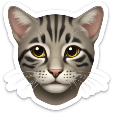 kot uiaeuiae sticker