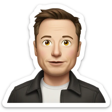 elon musk pregnant sticker