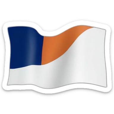 French brittany flag sticker