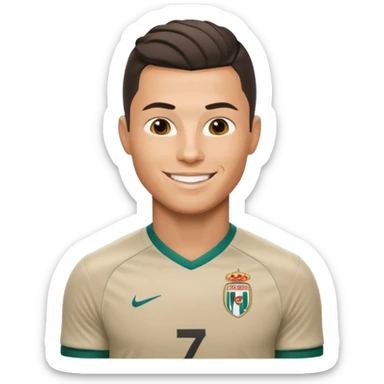 Hazme un emoji de CR7 sticker