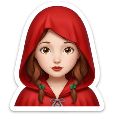 Little red riding hood sticker