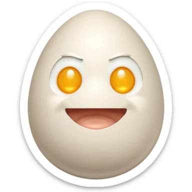 humpty dumpty Nursery Rhyme Character sticker