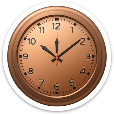 Clock ittttttt sticker