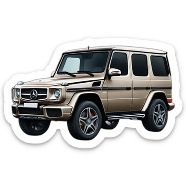 Mercedes G-Wagon sticker
