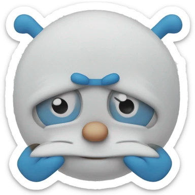 doraemon mad sticker