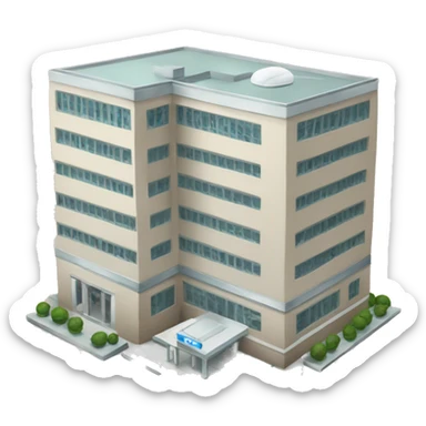 Hospital sticker