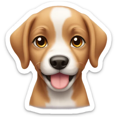 Pretty puppy sticker