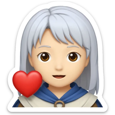 Danmachi love emoji sticker