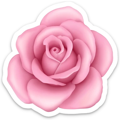 light pink roses sticker