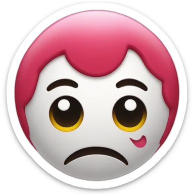 bitterbal with a smiley painted on sticker